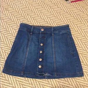 jean skirt